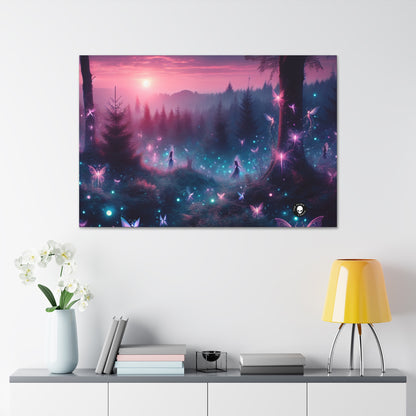 Enchanted Firefly Forest - The Alien Canva