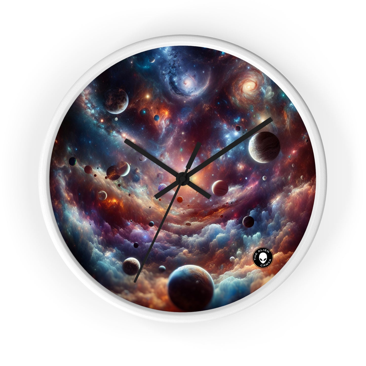 "Galactic Symphony" - The Alien Wall Clock