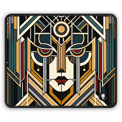 "Glamour & Decadence: A 1920s Art Deco Cocktail Soiree" - The Alien Gaming Mouse Pad Art Deco