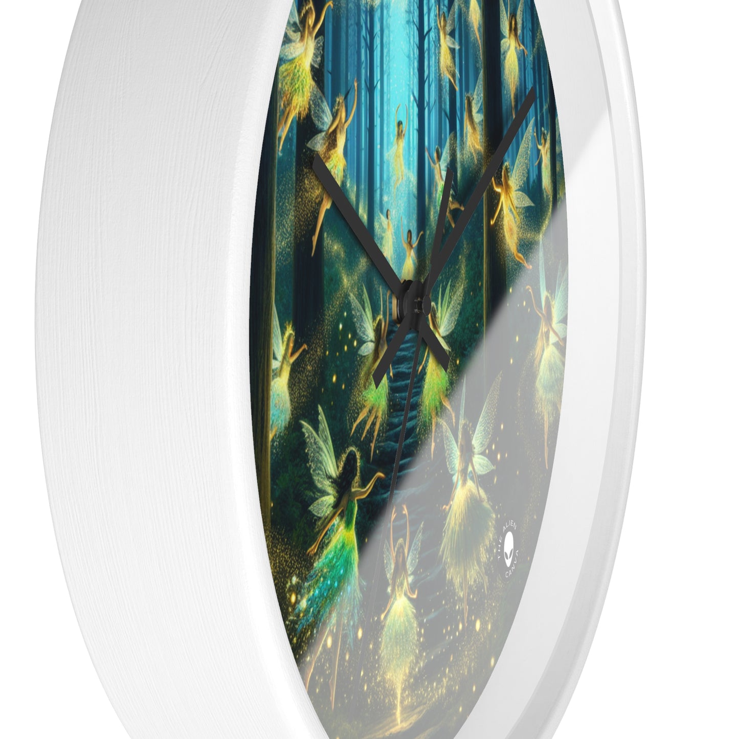 Enchanted Night: Firefly Dance - The Alien Wall Clock