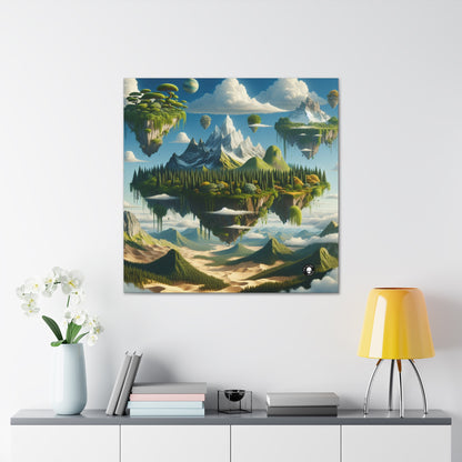 "Elemental Isles: A Dreamlike Journey through Nature's Wonders" - The Alien Canva