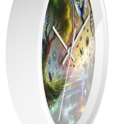 "Fusión tecno-natural: el futuro del bioarte" - The Alien Wall Clock Bio Art