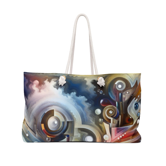 "Nature's Mechanical Symphony" - The Alien Weekender Bag Abstract Surrealism