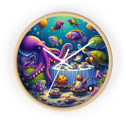 "Tea Time Under the Sea" - The Alien Wall Clock