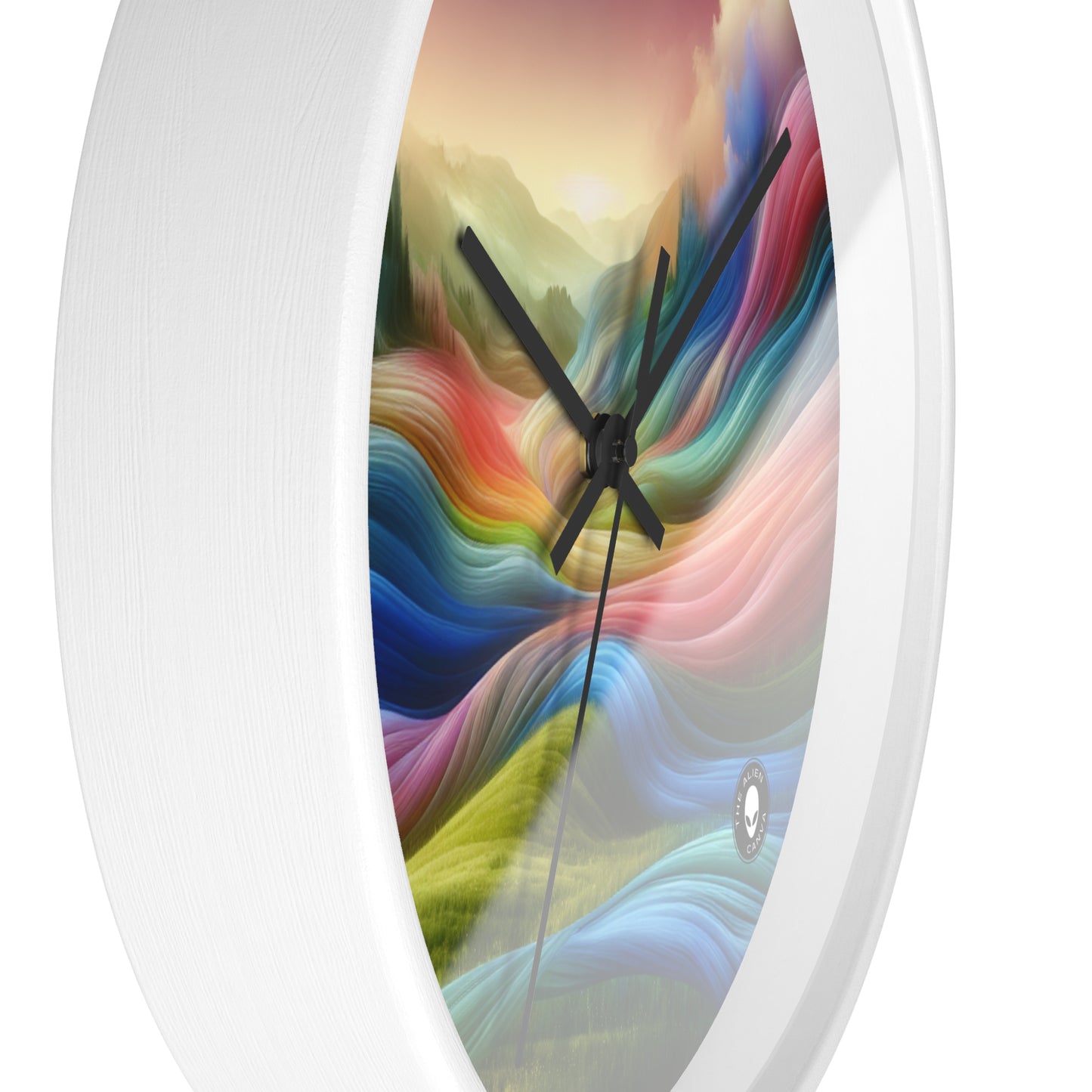 "Emotionally Charged Dreamscape" - The Alien Wall Clock