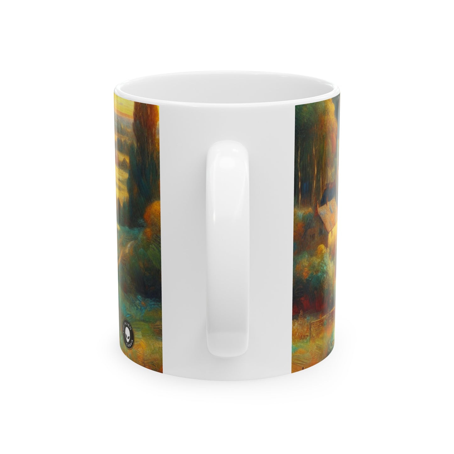 "Fairy Forest Twilight" - The Alien Ceramic Mug 11oz Neoromanticism