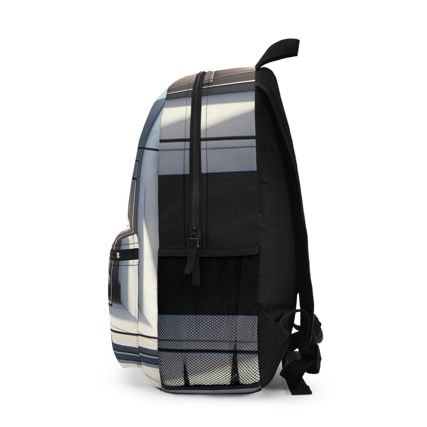 "Monochrome Equilibrium: A Minimalist Exploration of Balance" - The Alien Backpack Minimalism