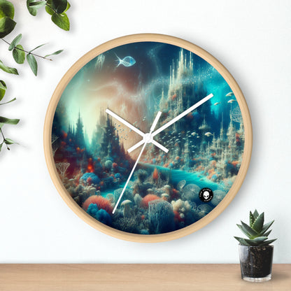 "Deep Sea Dreamscape" - The Alien Wall Clock