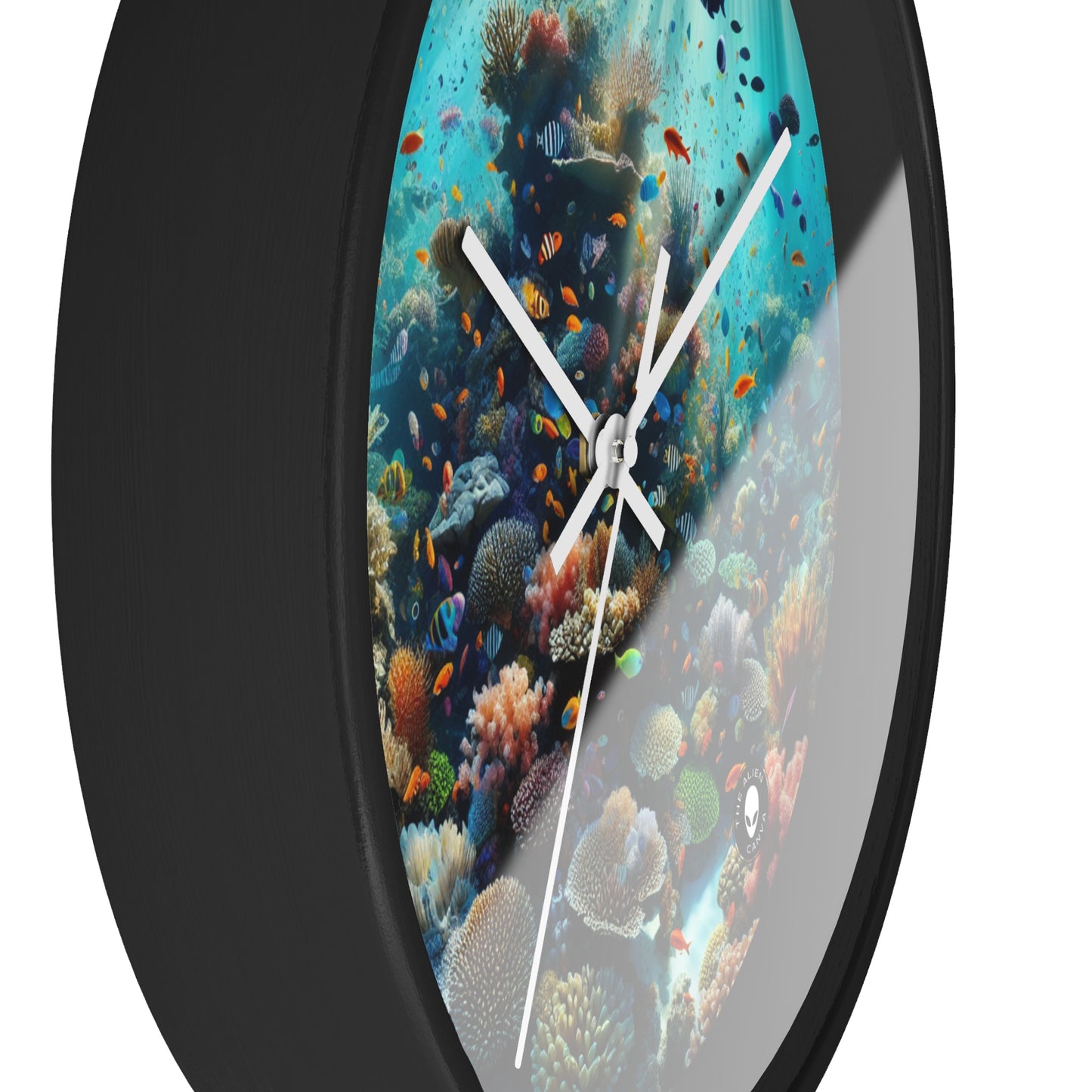 "Underwater Paradise: The Jewel of the Sea" - The Alien Wall Clock