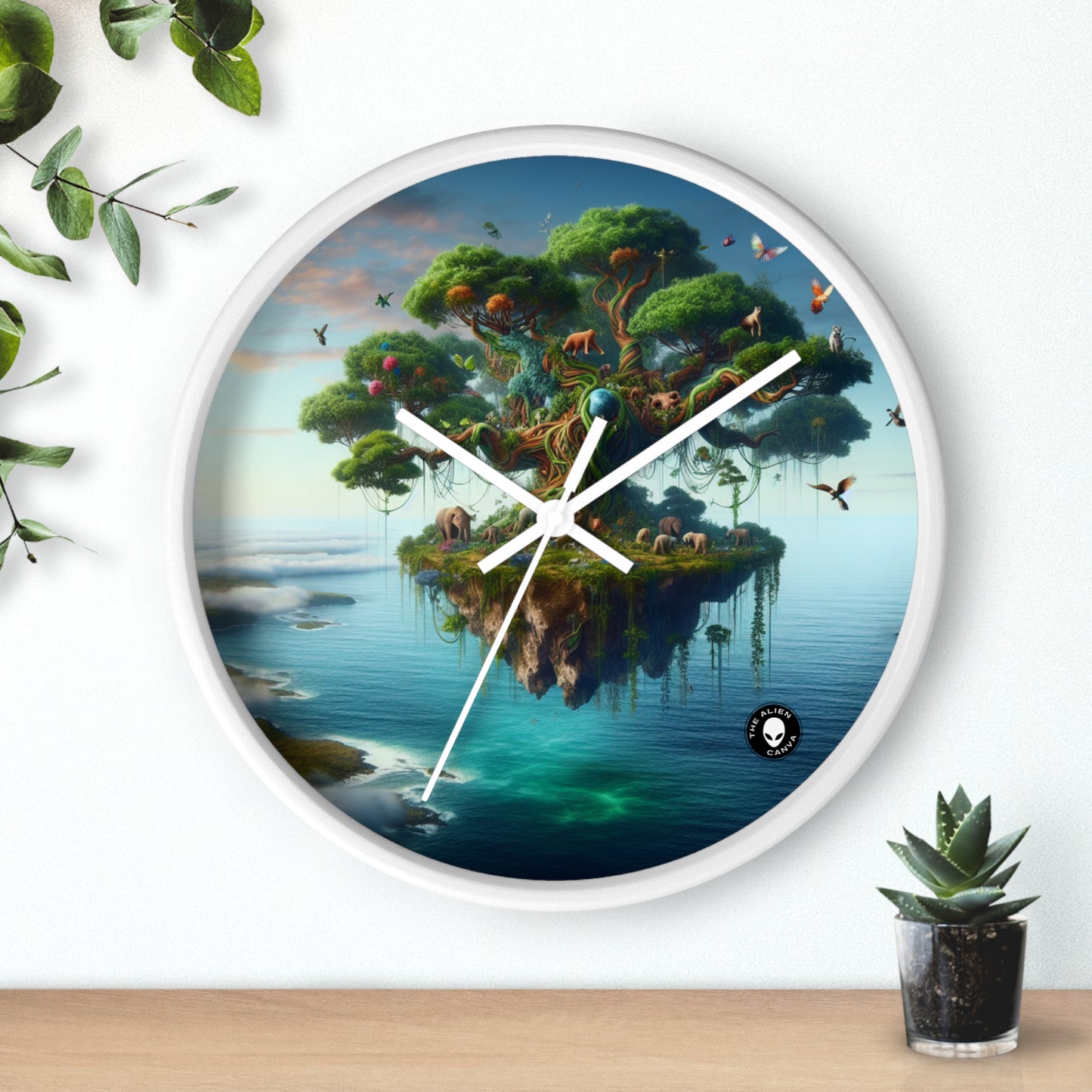 "Fantasy Island: The Giant Tree of Dreams" - The Alien Wall Clock