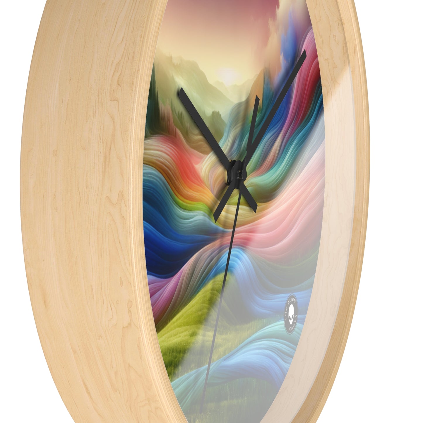 "Emotionally Charged Dreamscape" - The Alien Wall Clock