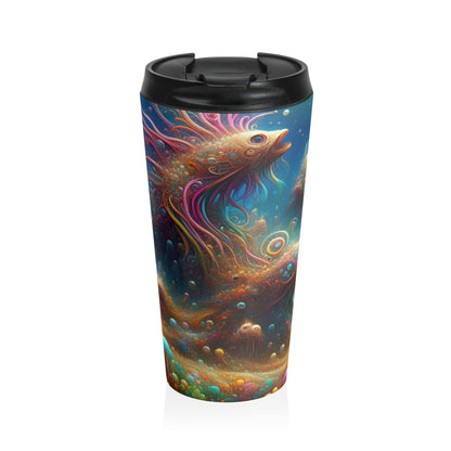 "Enchanting Aquatic Dreamscape" - The Alien Stainless Steel Travel Mug