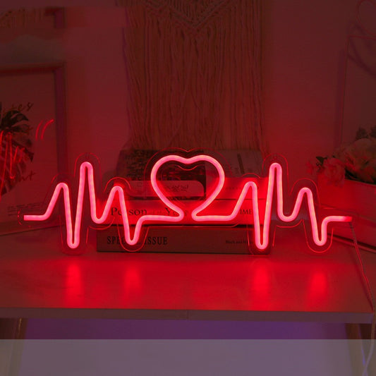 LED Call Love Neon Light Modeling Lamp Window Decoration