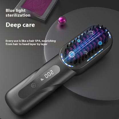 Multi-gear Adjustment Retractable Portable Wireless Straight Comb