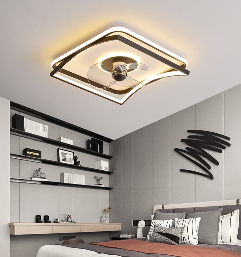 Simple Modern Package Of Lamps In Bedroom And Dining Room