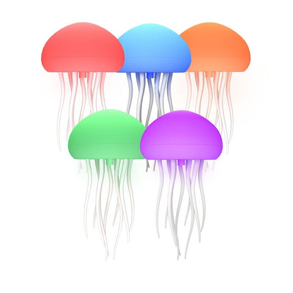 Color Changing Can Be Hung Can Stand Voice Control Jellyfish Lamp