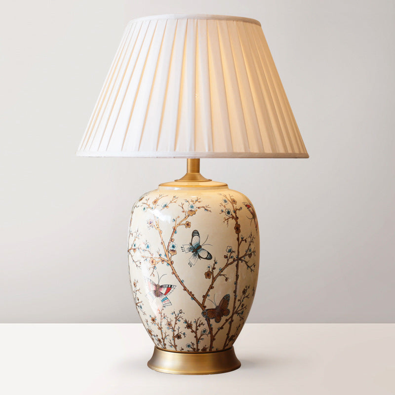 American Ceramic Table European Bedroom Bedside Lamp