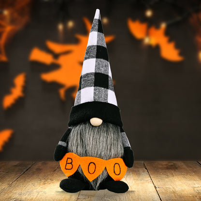 Nouveaux ornements de décoration de poupée de chapeau de Cape d'Halloween