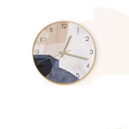 Poor Style Modern Abstract Restaurant Wall Clock