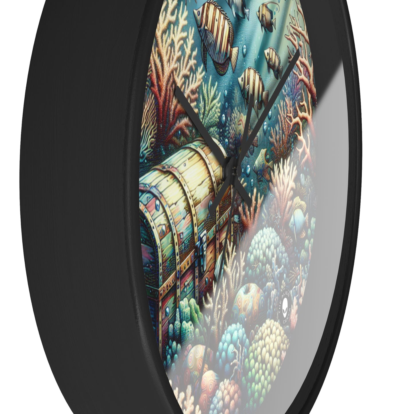 "Underwater Wonderland" - The Alien Wall Clock