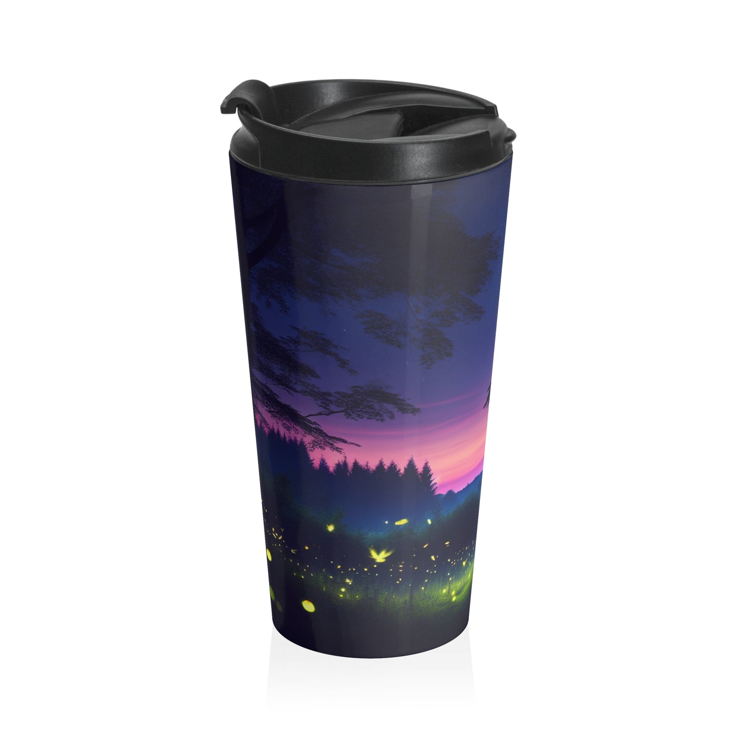 « Twilight Serenity : Firefly Dance » – La tasse de voyage en acier inoxydable Alien