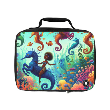 Enchanted Aquatic Realm: Mermaids and Seahorses- The Alien Lunch Bag