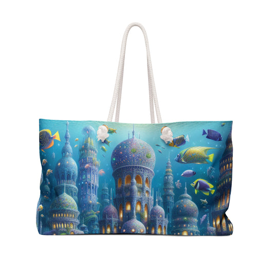 "Enchanting Atlantis: A Harmony of Sea Creatures" - The Alien Weekender Bag