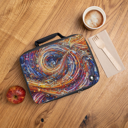 'Cyber ​​Journeys' - La bolsa de almuerzo alienígena Arte digital