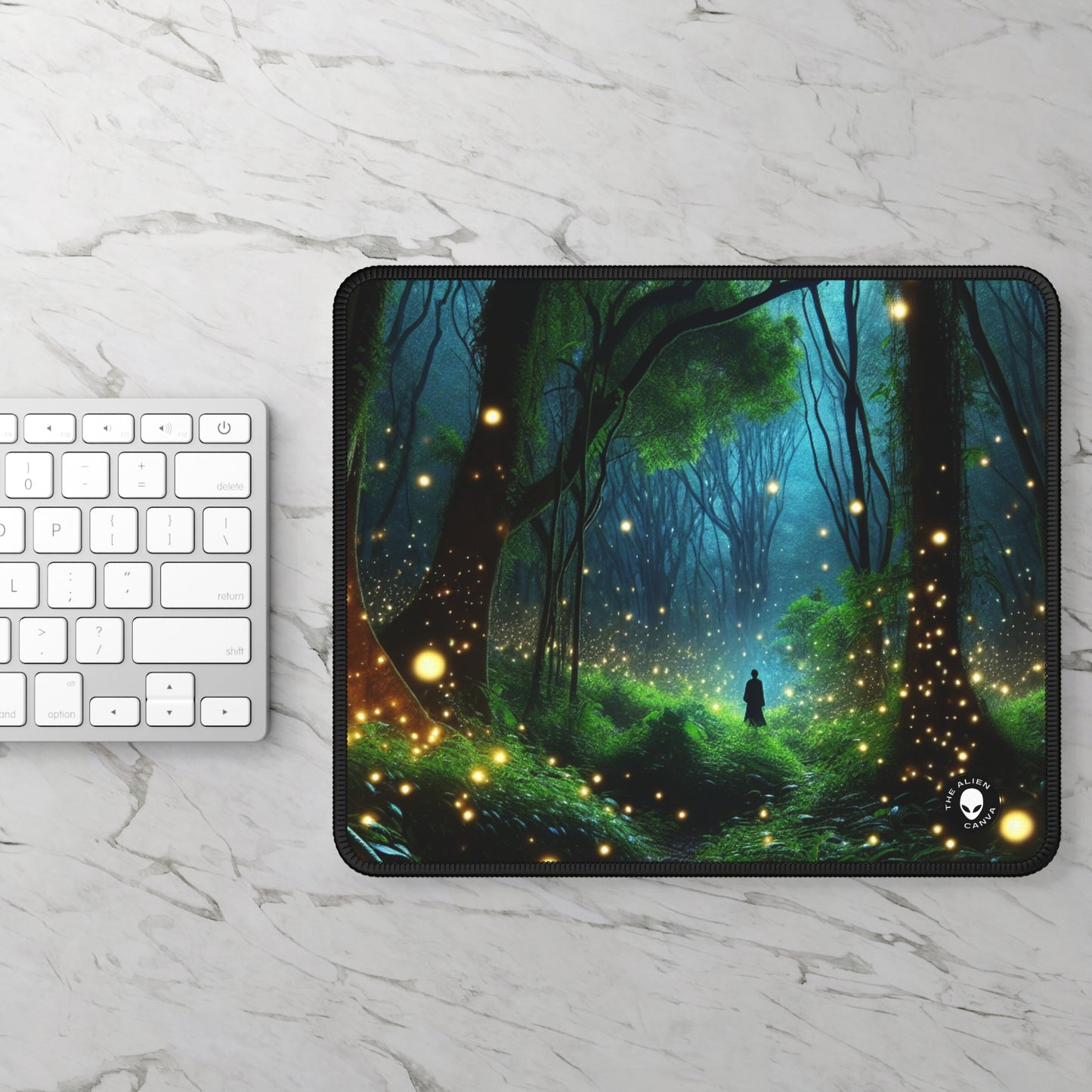 "Enchanted Night" - The Alien Gaming Mouse Pad