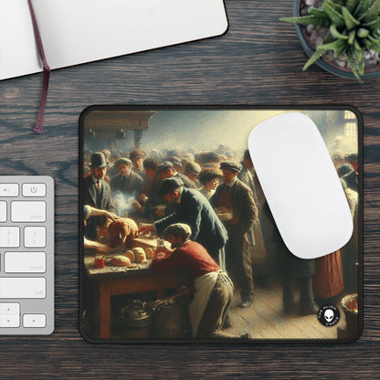 Title: "Conversations for Change" - The Alien Gaming Mouse Pad Social Realism