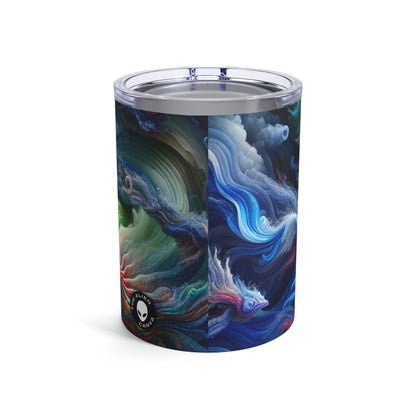 "Psychedelic Underwater Wonderland" - The Alien Tumbler 10oz