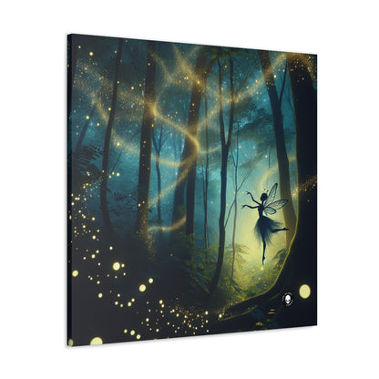 "Enchanted Forest: Firefly Dance" - The Alien Canva