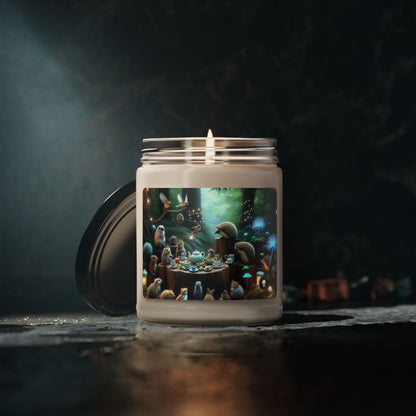 "Enchanted Tea Time: A Magical Forest Gathering" - The Alien Scented Soy Candle 9oz