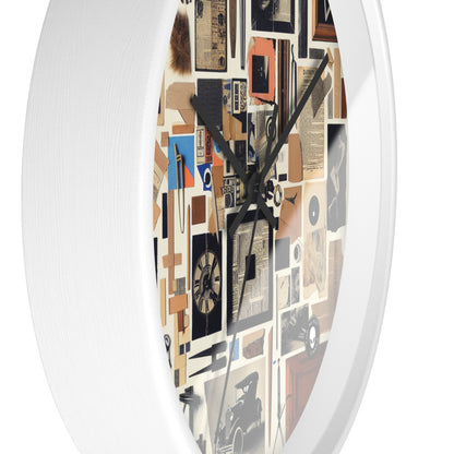 "Chaos in Modernity: A Journey to Meaning" - The Alien Wall Clock Dadaism