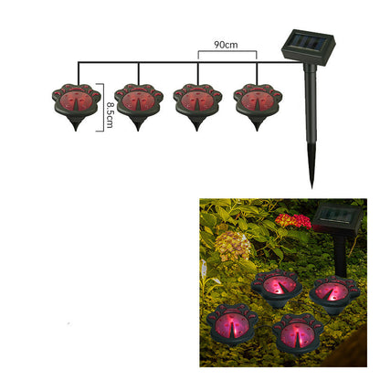 Impermeable Solar luminoso pájaro luz cadena pájaro lámpara Led luces decoración del hogar