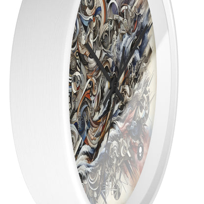 Title: "Challenging Taboos: Beyond Boundaries in Transgressive Art" - The Alien Wall Clock Transgressive Art