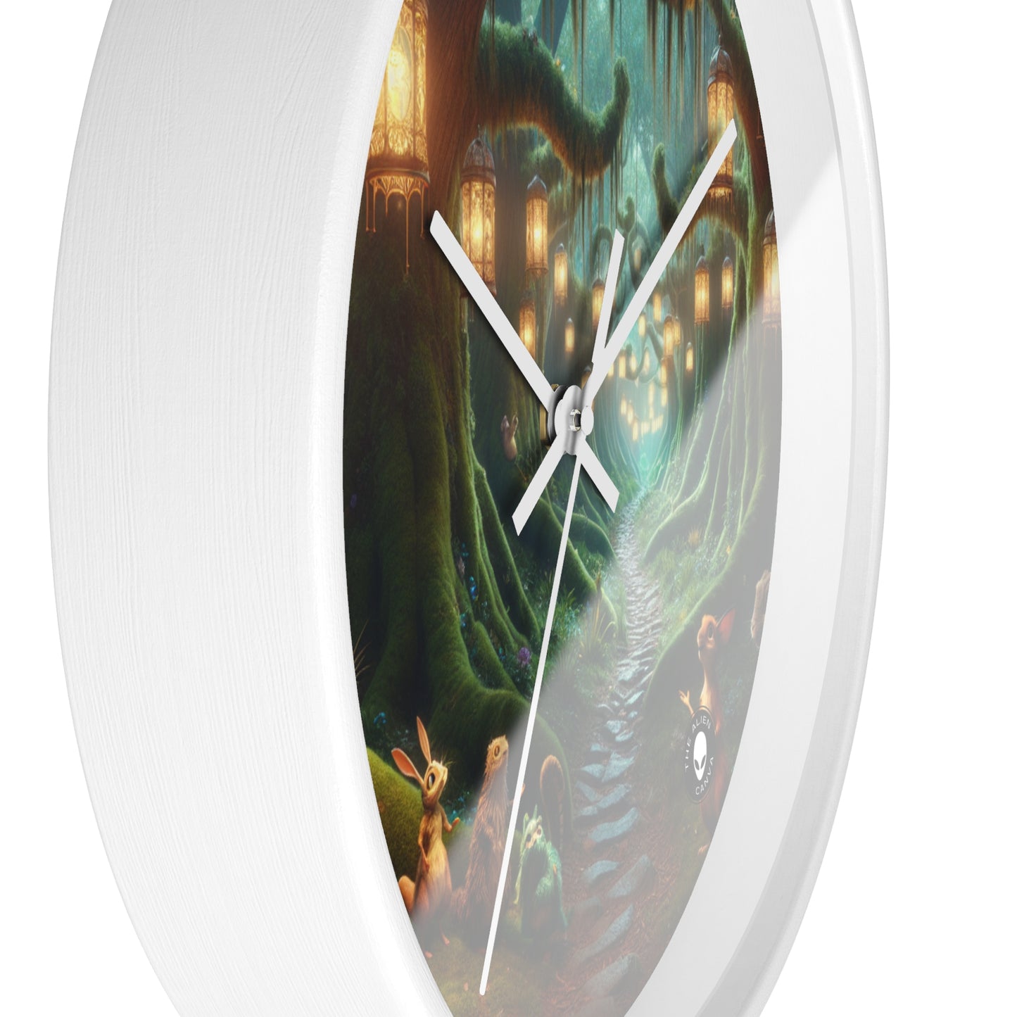 "Enchanted Forest Adventure" - The Alien Wall Clock