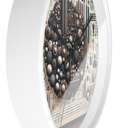 "Community Canvas: A Living Art Installation" - The Alien Wall Clock Social Sculpture