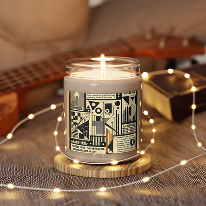 "Dadaist Dreamscape: A Surreal Digital Collage Ensemble" - The Alien Scented Soy Candle 9oz Dadaism