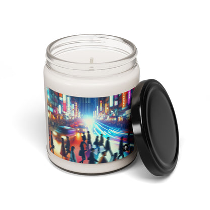 "Neon Night Street" - The Alien Scented Soy Candle 9oz