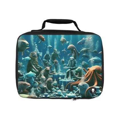 "Tea Time in the Deep Blue Sea"- The Alien Lunch Bag