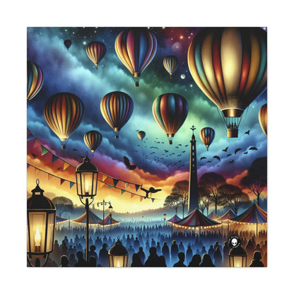 « Ballons majestueux au crépuscule » – The Alien Canva