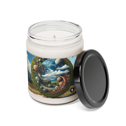 "Sahara Sands: Aerial Earth Art Installation" - The Alien Scented Soy Candle 9oz Earth Art