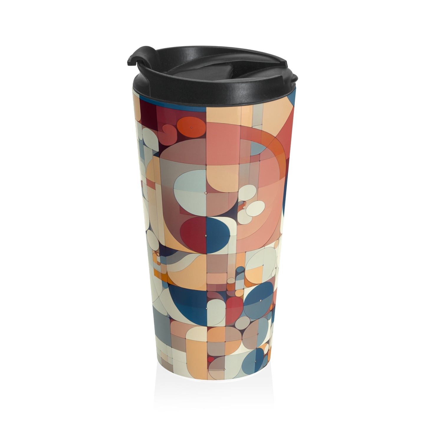 "Harmony in Repetition: A Post-Minimalist Exploration" - The Alien Stainless Steel Travel Mug Post-minimalism