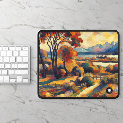 "Nature's Kaleidoscope: A Vivid Fauvism Exploration of the Animal Kingdom" - The Alien Gaming Mouse Pad Fauvism