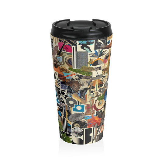 "Mysterious Poetry of the Natural World" - The Alien Stainless Steel Travel Mug Dadaism Style