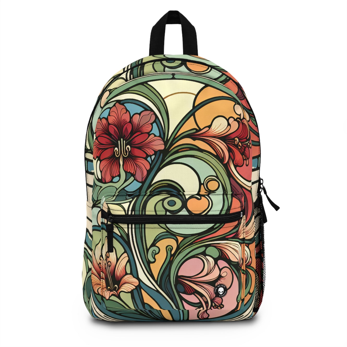 "Enchanting Depths: An Art Nouveau Ode to the Underwater Realm" - The Alien Backpack Art Nouveau