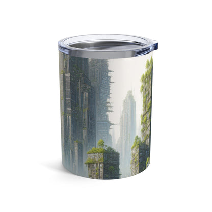 "Nature's Resurgence: The Urban Jungle" - The Alien Tumbler 10oz