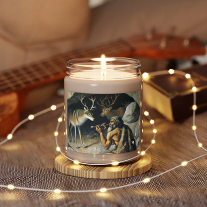 "Hunter and Wolf: In Pursuit of Prey." - The Alien Scented Soy Candle 9oz Cave Painting