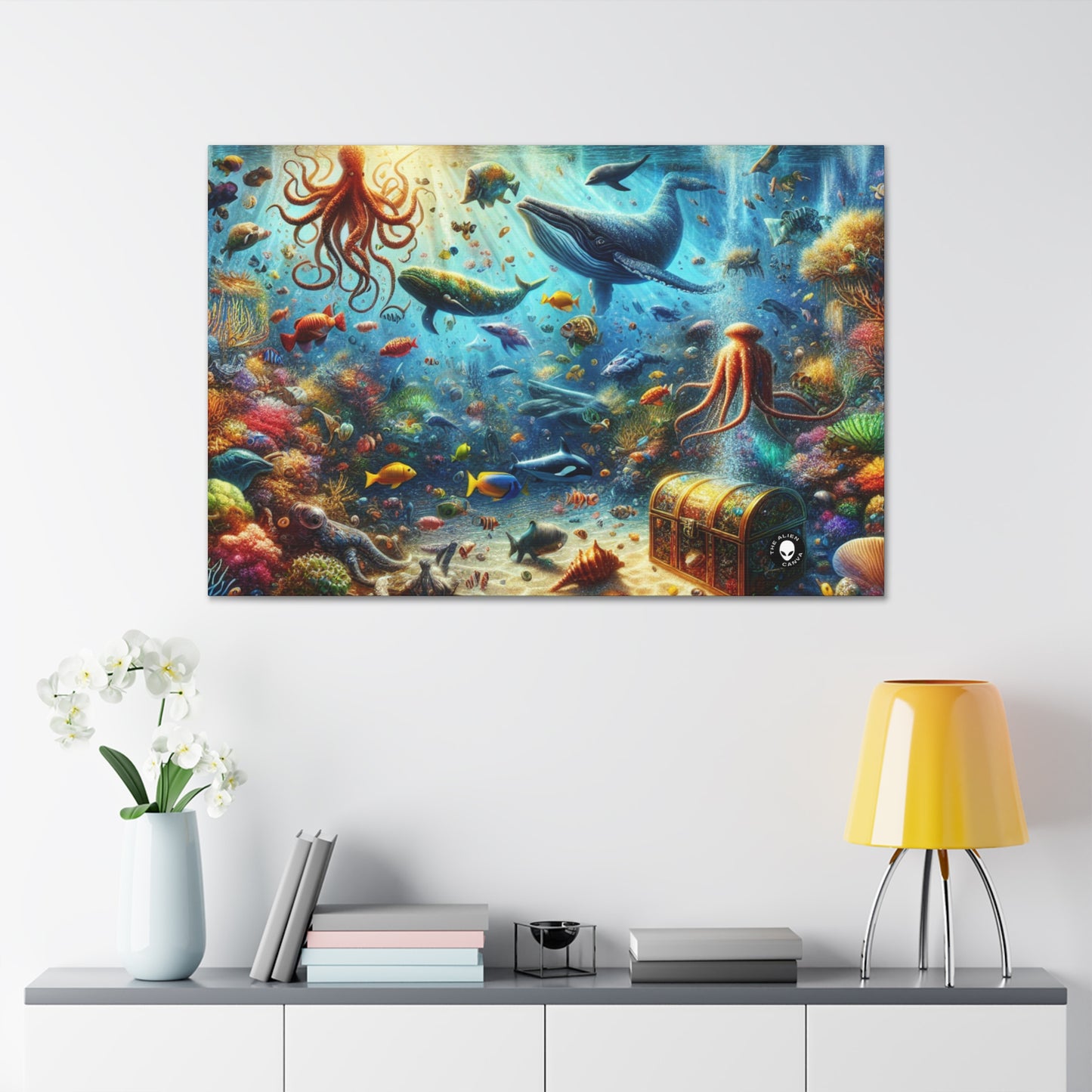 "Underwater Wonderland" - The Alien Canva